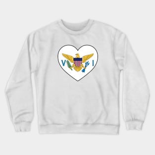 Heart - US Virgin Islands Crewneck Sweatshirt